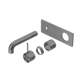 Nero Mecca Wall Basin/Bath Mixer Handle Up 120Mm Trim Kits Only - Gunmetal