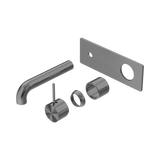 Nero Mecca Wall Basin/Bath Mixer Handle Up 120Mm Trim Kits Only - Gunmetal