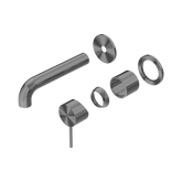 Nero Mecca Wall Basin/Bath Mixer Separate Back Plate 120Mm Trim Kits Only - Gunmetal