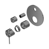 Nero Mecca Shower Mixer With Diverter Trim Kits Only - Gunmetal