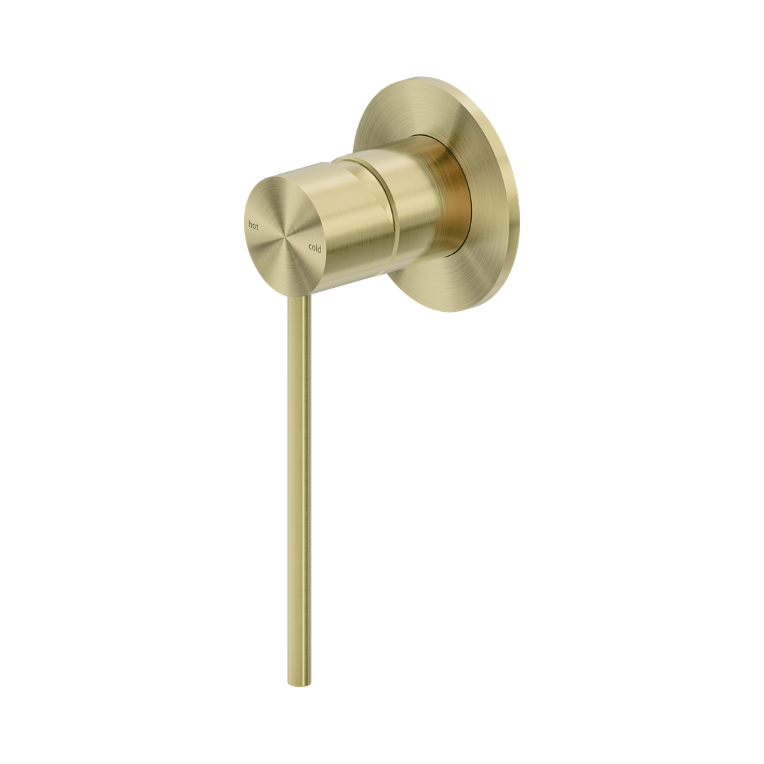 Nero Mecca Care Shower Mixer - Brushed Gold