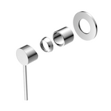 Nero Mecca Care Shower Mixer Trim Kits Only - Chrome