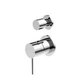 Mecca Shower Nero Mixer With Divertor Separate Back Plate - Chrome