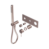 Nero Mecca Shower Mixer Diverter System Trim Kits Only - Brushed Bronze