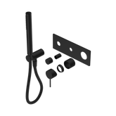 Nero Mecca Shower Mixer Diverter System Trim Kits Only - Matte Black