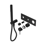 Nero Mecca Shower Mixer Diverter System Trim Kits Only - Matte Black