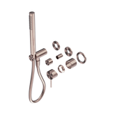 Nero Mecca Shower Mixer Diverter System Separate Back Plate Trim Kits Only - Brushed Bronze