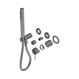 Nero Mecca Shower Mixer Diverter System Separate Back Plate Trim Kits Only - Gunmetal