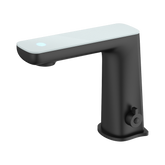 Nero Claudia Sensor Mixer With White Top Display - Matte Black