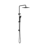 Nero Square Project Twin Shower - Matte Black