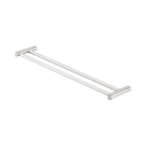 Nero New Mecca Double Towel Rail 600Mm - Brushed Nickel