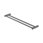 Nero New Mecca Double Towel Rail 600Mm - Gunmetal