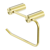Mecca Nero Toilet Roll Holder - Brushed Gold