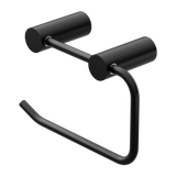 Mecca Nero Toilet Roll Holder - Matt Black