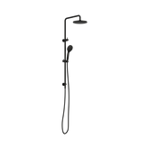 Nero Round Twin Shower With Air Shower I - Matte Black