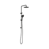 Nero Round Twin Shower With Air Shower II - Matte Black