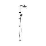 Nero Round Twin Shower With Air Shower II - Matte Black