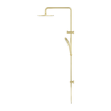 Nero Round Twin Shower - Brushed Gold