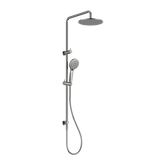 Nero Round Twin Shower - Chrome