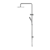 Nero Round Twin Shower - Chrome