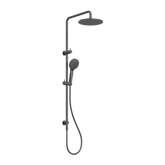 Nero Round Twin Shower - Gunmetal