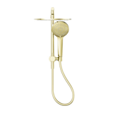 Mecca 2 In 1 Twin Nero Shower - Brushed Gold