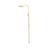 Bianca Twin Nero Shower - Brushed Gold