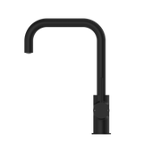 Dolce Kitchen Nero Mixer Square Shape Shower - Matt Black