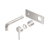 Nero Dolce Wall Basin/Bath Mixer Trim Kits Only - Brushed Nickel