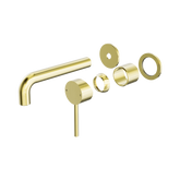 Nero Dolce Wall Basin/Bath Mixer Separate Back Plate Trim Kits Only - Brushed Gold