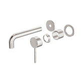 Nero Dolce Wall Basin/Bath Mixer Separate Back Plate Trim Kits Only - Brushed Nickel