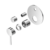 Nero Dolce Shower Mixer With Diverter Trim Kits Only - Chrome