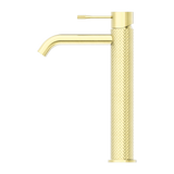Nero Opal Tall Basin Mixer - Brushed Gold