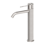 Nero Opal Tall Basin Mixer - Brushed Nickel