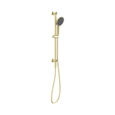Nero Opal Shower Rail With Air Shower II - Brushed Gold