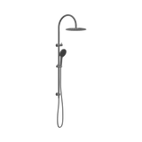 Nero Opal Twin Shower With Air Shower II - Graphite