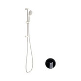 Nero Opal Shower Rail With Air Nero Shower - Brushed Nickel