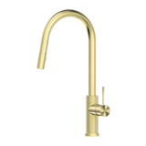 Opal Pull Out Sink Nero Mixer With Vegie Spray - Brushed Gold