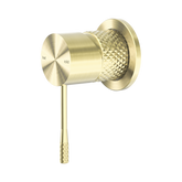 Nero Opal Shower Mixer 60Mm Plate - Brushed Gold