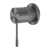 Nero Opal Shower Mixer With 60mm Plate - Graphite