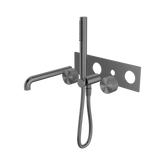 Nero Opal Progressive Shower System With Spout 230Mm Trim Kits Only - Graphite