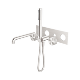 Nero Opal Progressive Shower System With Spout 250Mm Trim Kits Only - Brushed Nickel