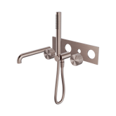 Nero Opal Progressive Shower System With Spout 250Mm Trim Kits Only - Brushed Bronze