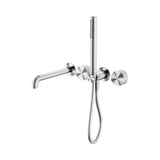 Nero Opal Progressive Shower System Separate Plate With Spout 230Mm - Brushed Nickel