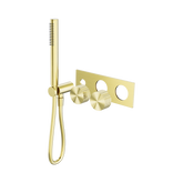 Nero Opal Progressive Shower System Trim Kits Only - Brushed Gold