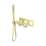 Nero Opal Progressive Shower System Trim Kits Only - Brushed Gold