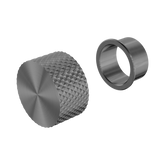 Nero Opal Progressive Shower Mixer Trim Kits Only - Graphite