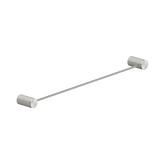 Nero Opal Single Towel Rail - Brushed Nickel 600mm
