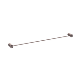 Nero Opal Single Towel Rail 800Mm - Brushed Bronze