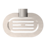 Nero Opal Soap Dish Holder - Brushed Nickel